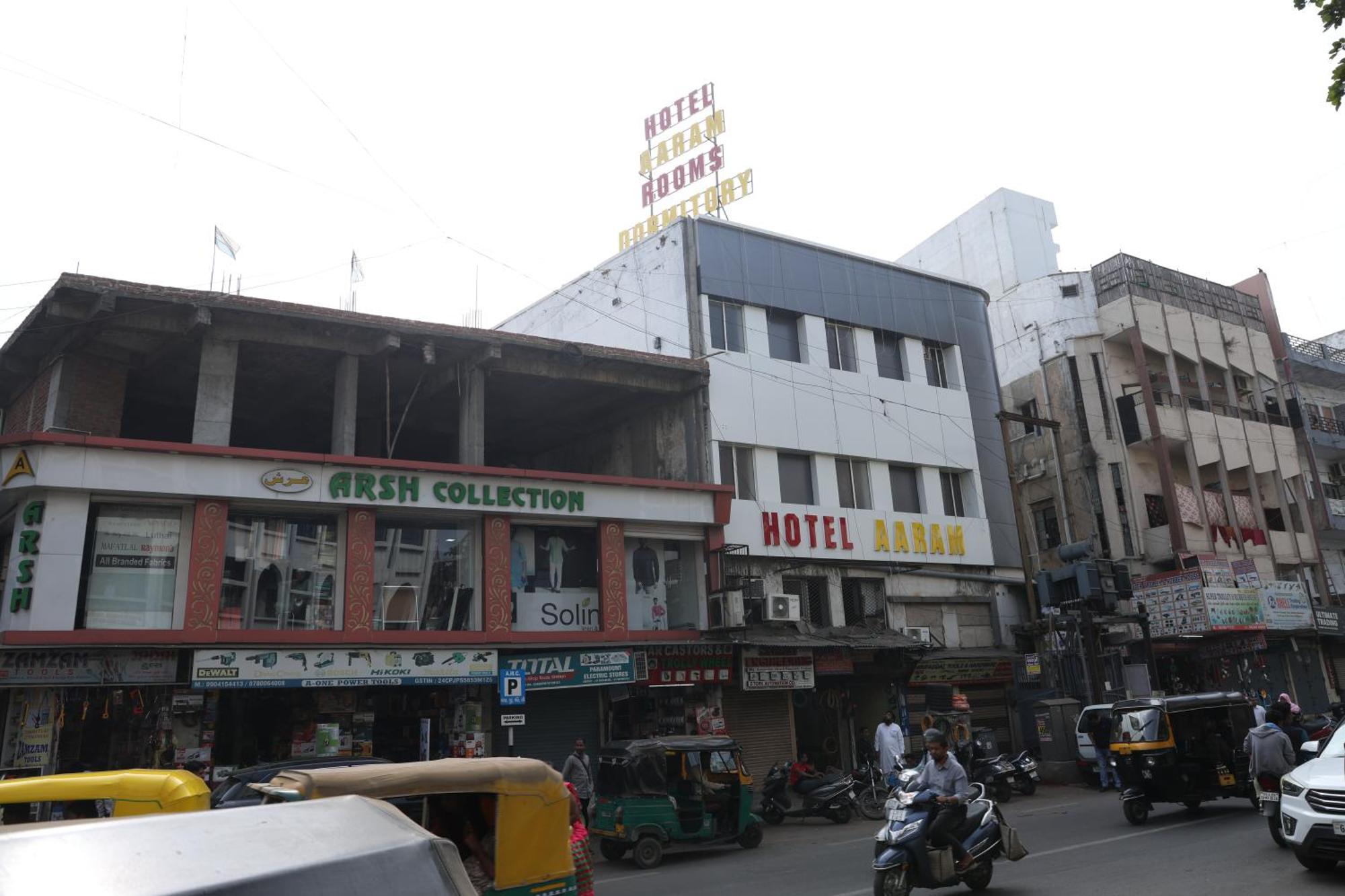 Hotel Aaram Kalupur Ahmedabad Exterior photo